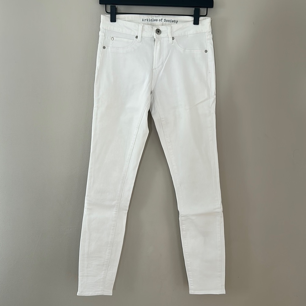 Articles of Society white jeans